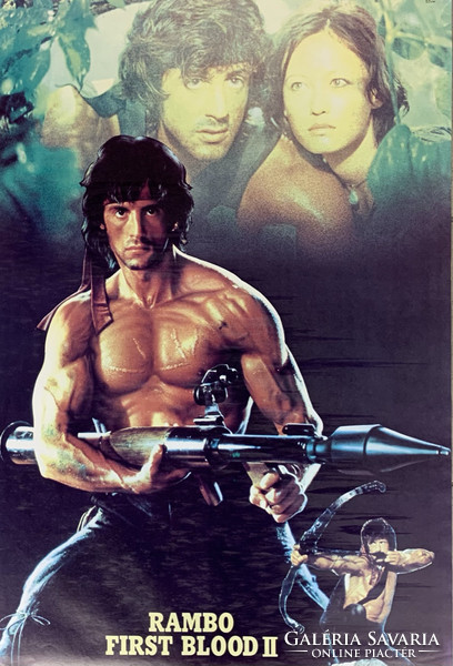 Plakát: Rambo - First Blood II.