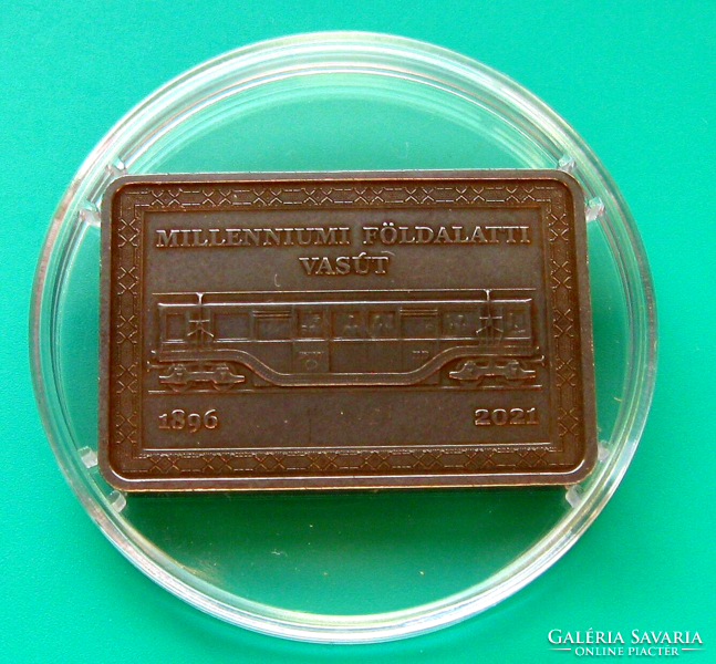 2021 - Millennium Underground Railway - 2000 ft bu - commemorative coin - capsule + mnb description