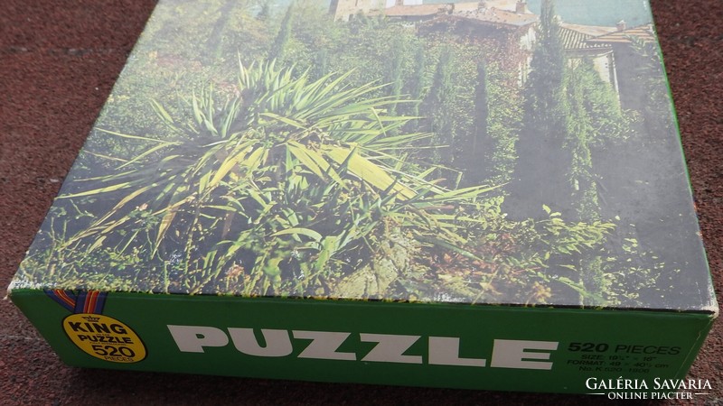Vintage 520 piece king puzzle