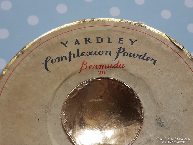 Old yardley london powder box vintage powder packaging