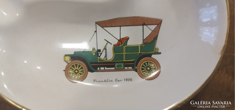 Franklin Car - 1906 - mintás porcelán hamutál