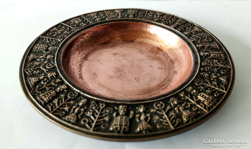 Crafts copper bowl