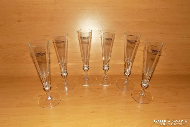 Retro glass bottle set 19 cm never used! (9 / K)