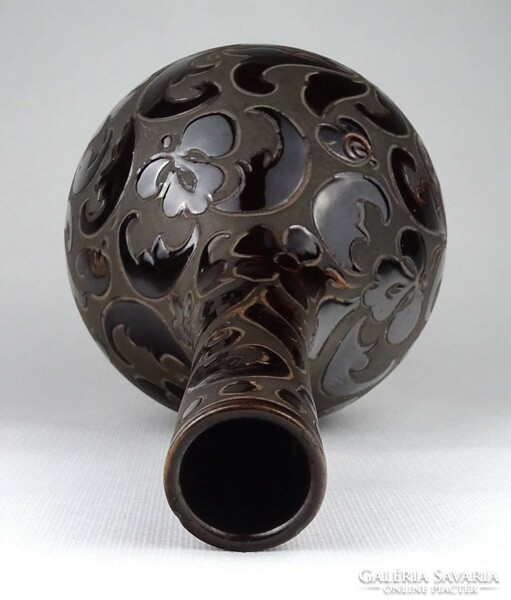 1I963 antique marked field vase decorative vase 27.5 Cm