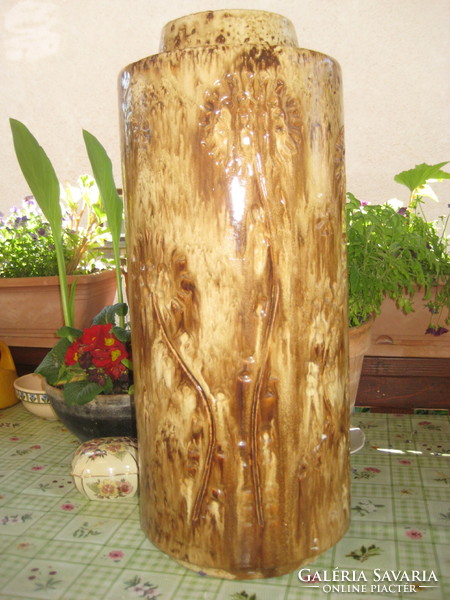 Zsolnay, pyrogranite floor vase, 56 cm