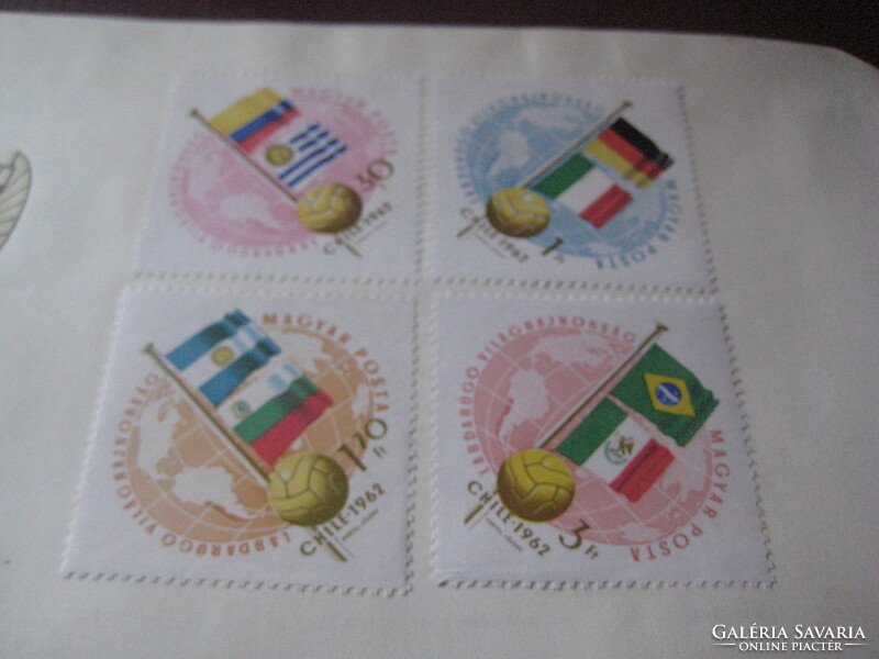 Fifa - rimet cup chile 1962 ... First day stamp issue