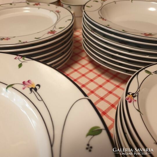 Savoir vivre spring fantasy tableware with 8 place settings