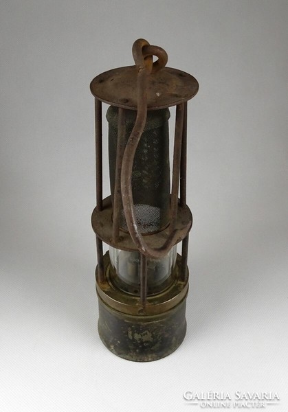 1J139 antique mining lamp carbide lamp pyrover