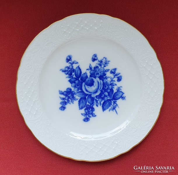 Schumann Arzberg Bavaria német porcelán tányér kistányér virág mintával