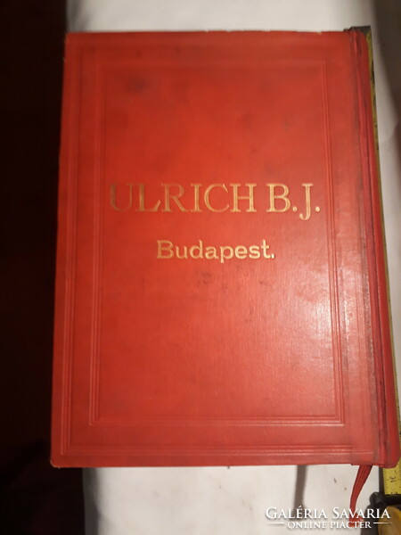 RRR! Ulrich B.J. magyar árkatalógus 1914 (1360 oldal!!!)