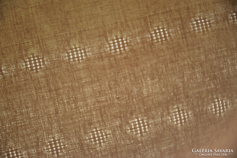 Sosem Használt Nagy Ünnepi damaszt tejeskávé színű terítő asztalterítő abrosz 157 x 100