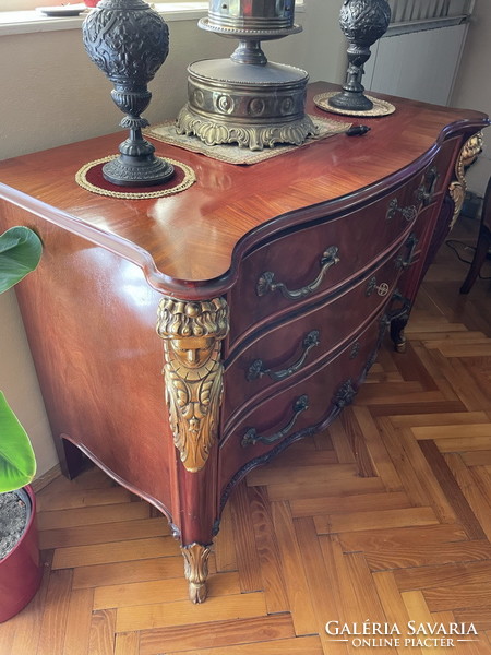 Old wonderful figural chest of drawers