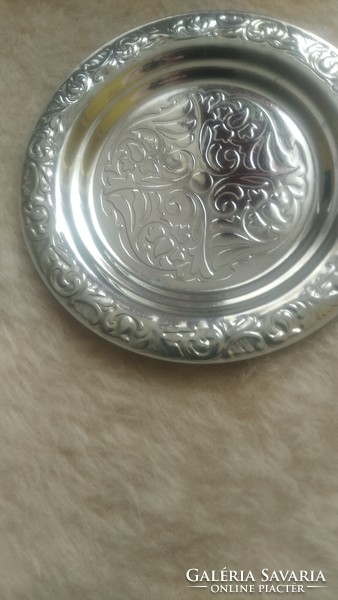 Silver glass placemat