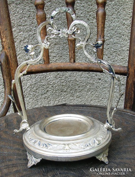 Art Nouveau center sugar bowl stand