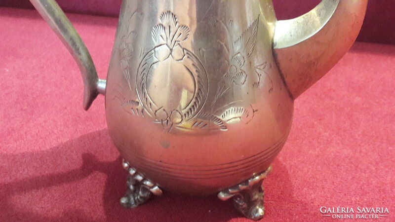 Old silver-plated jug 4 (m2573)