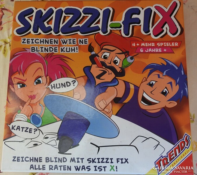 SKIZZI- FIX társasjáték - jó partijáték