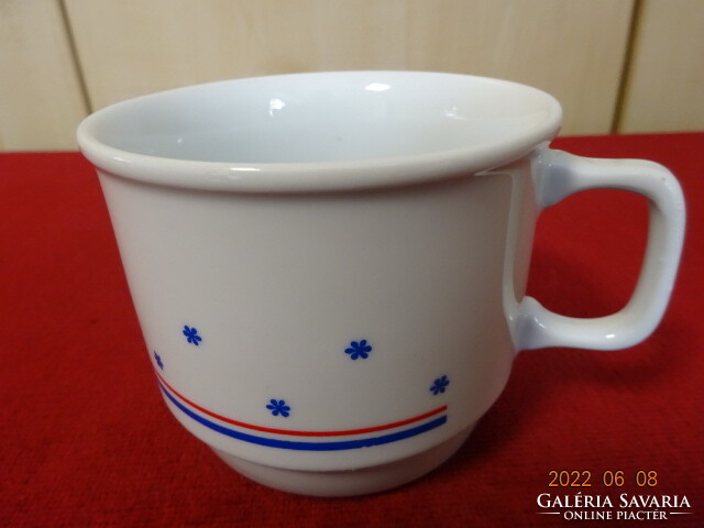 Zsolnay porcelain cup, diameter 9.5 cm. He has! Jókai.