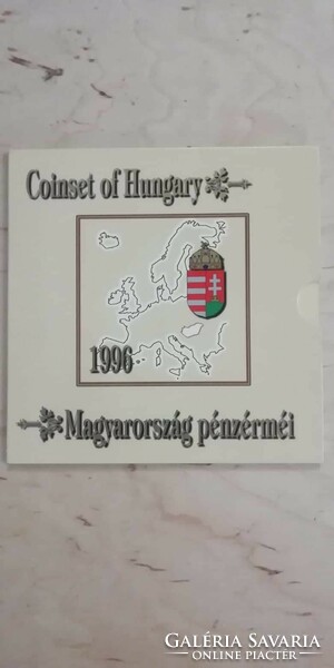 Coins of Hungary 1996 pp in decorative case rare !! Traffic line