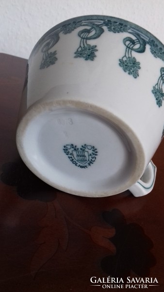 Antique Zsolnay tea cup {p46}
