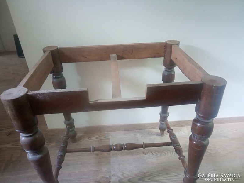 Meseszép antik asztalláb - asztalkeret