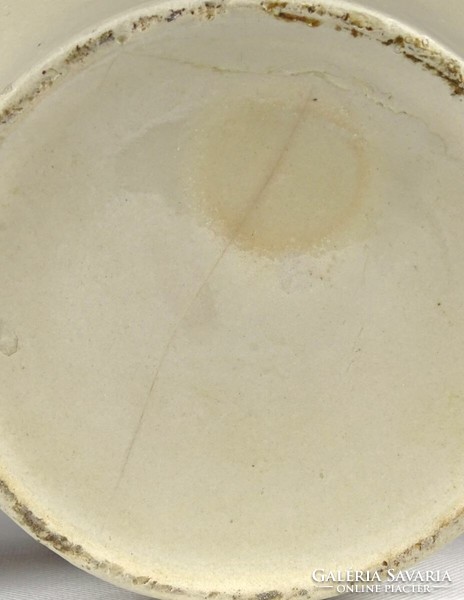 1J388 Régi nagyméretű keleti porcelán tea vagy gyömbér tartó edény