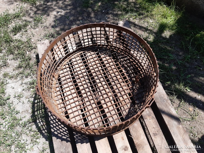 Rugged iron basket