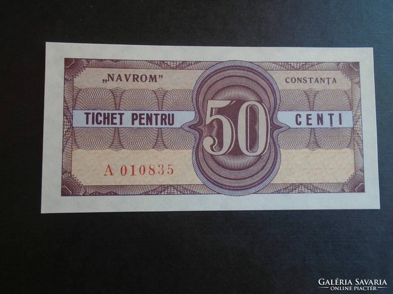 27  131 ROMÁNIA  - NAVROM    1,5,10,25,50 cents  + 2,5 dollars   1980's UNC