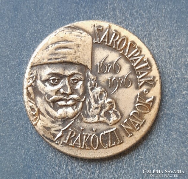 Rákóczi days sárospatak 1676-1976 medal