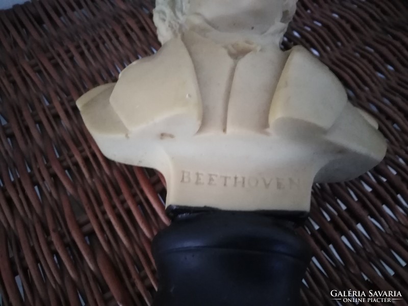 Beethoven bust: synthetic resin