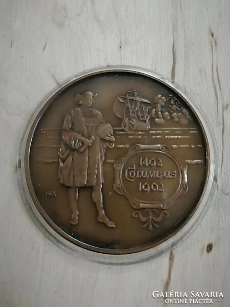 Columbus Piefort Commemorative Medal 1992