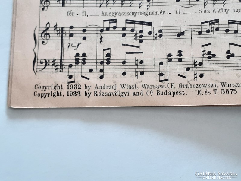 Old sheet music book 1933 mood music magazine 17. Sheet music