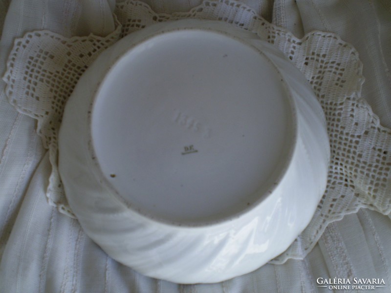 Régi D.F. Czechoslovakia porcelán tál