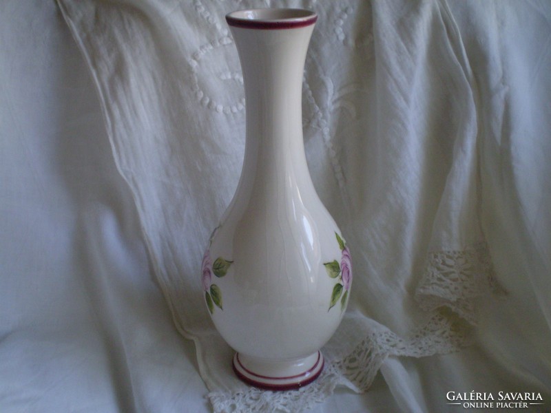 Old faience vase