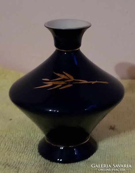 Cobald blue small vase.