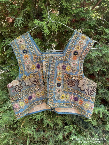 Antique folk art vest