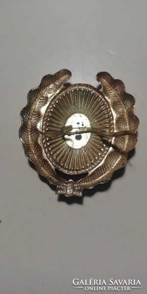 Román vezető ejtőernyős tiszti sapka jelvény