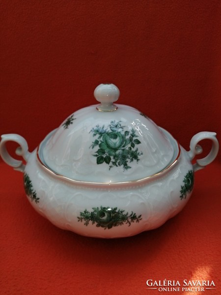 Bavaria (WIEN) porcelán, fedeles leveses vagy pörköltestál