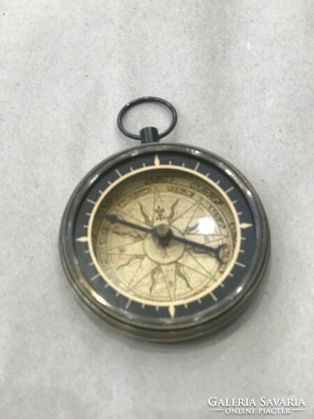 Copper compass new, antique