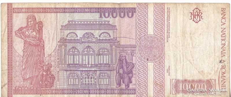 Románia 10.000 Lei 1994 FA