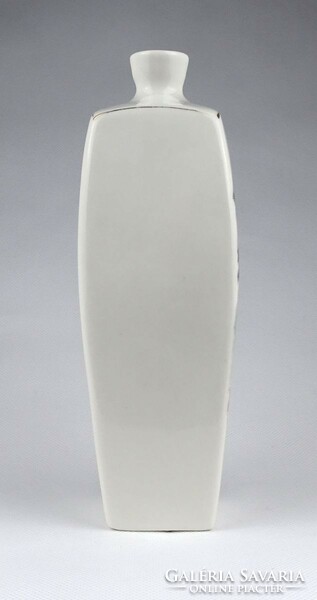 1J540 Régi keleti mintás jelzetlen porcelán váza 21 cm