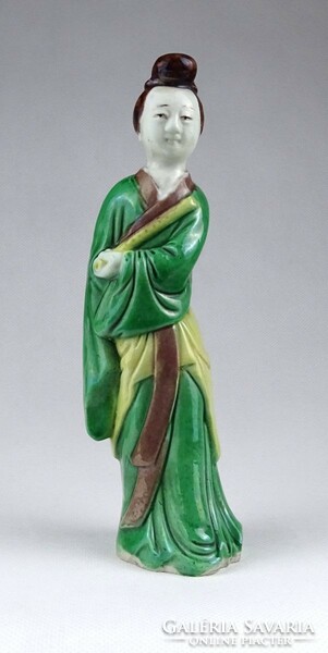 1J547 Chinese musician porcelain figurine 19 cm