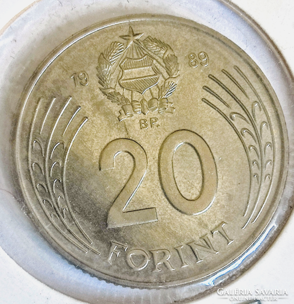 20 Forint 1989 UNC tokban!
