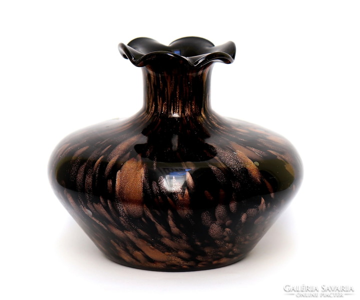 Decorative glass vase, murano?