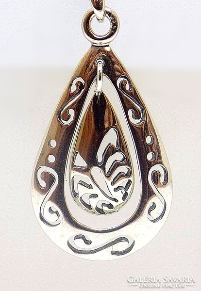 Drop silver pendant (zal-ag97808)