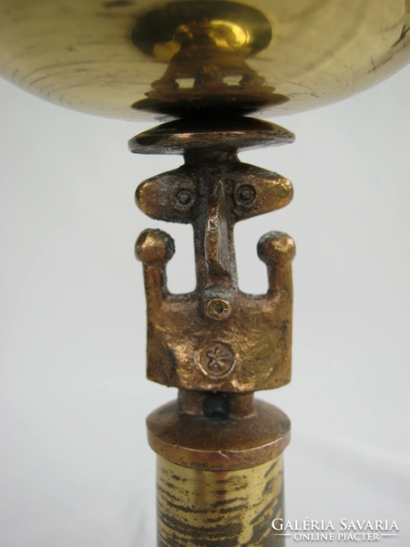 Retro ... Muharos industrial copper goblet with a base