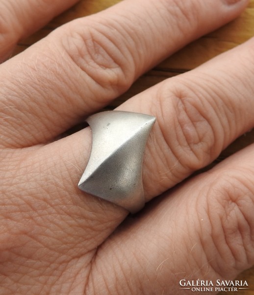 Old silver craft ring