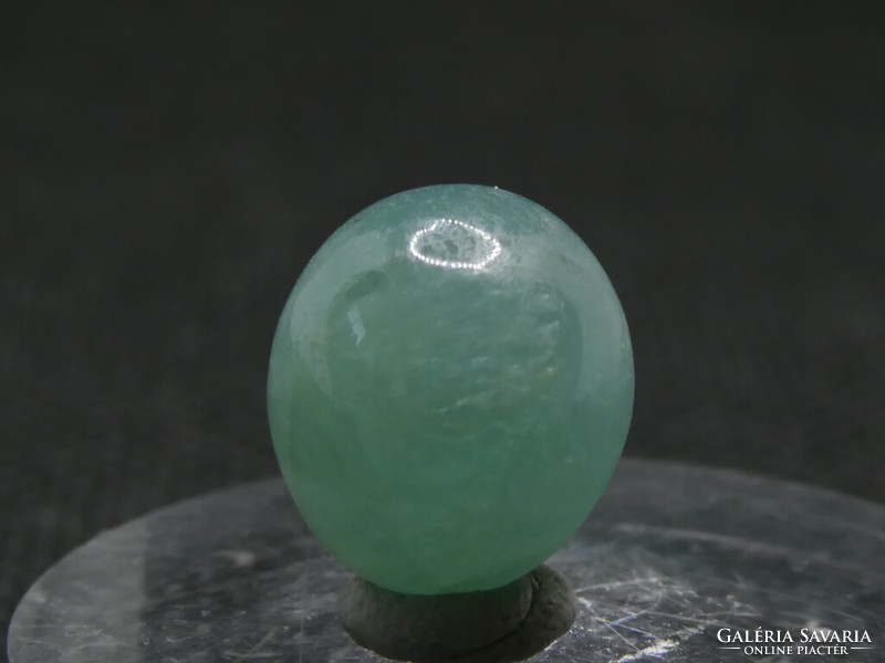 Polished Madagascar grandidierit gemstone. 1.3 Grams. Made of a rare natural mineral.