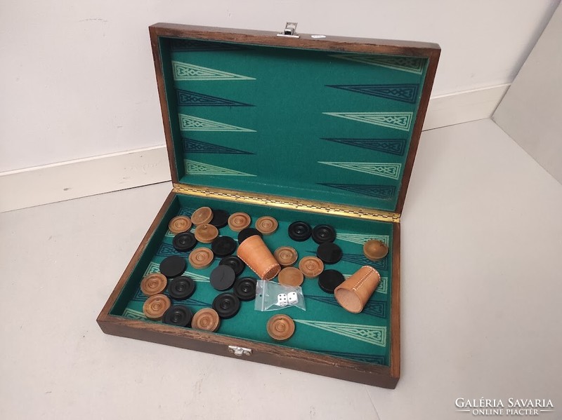 Antique game backgammon board game board game arabic game box 173 5532