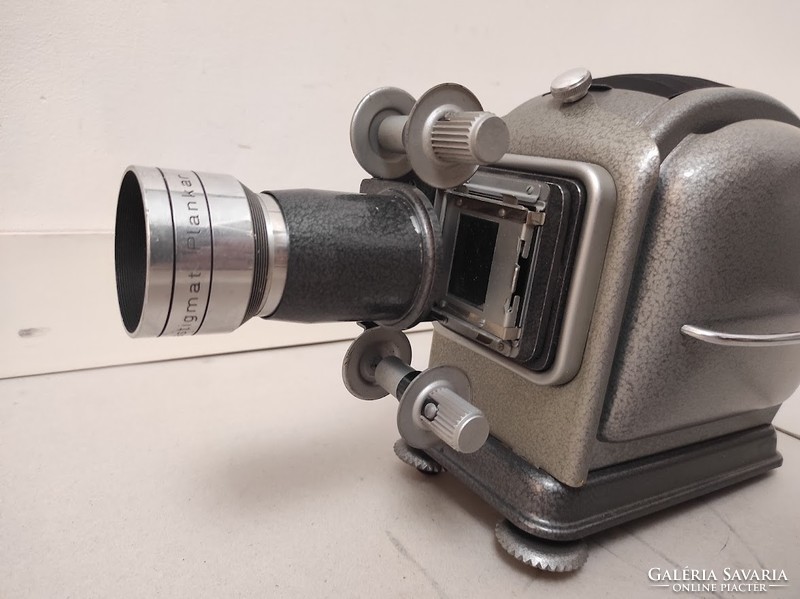 Antik film dia vetítő gép dekoratív mozi projektor eredeti dobozában kulcsával 188 5893