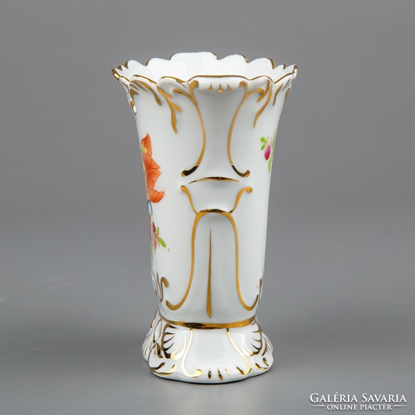 Herend floral patterned vase # mc0981
